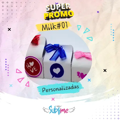 Caja Milk#01 Personalizada